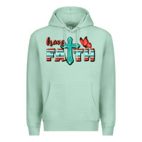 Seafoam Have Faith Premium Hoodie - BundleAndBundleShop