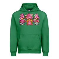 Emerald breast cancer gnome Urban Hoodie - BarkalooDesign