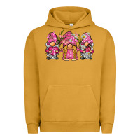 Pigment Peanut Butter breast cancer gnome Urban Hoodie - BarkalooDesign