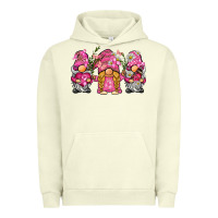 Pigment Pistachio breast cancer gnome Urban Hoodie - BarkalooDesign