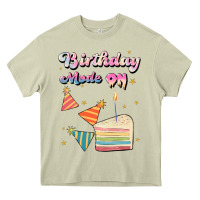 Mossy birthday mode on Heavy Core Tee - JahusDesignShop