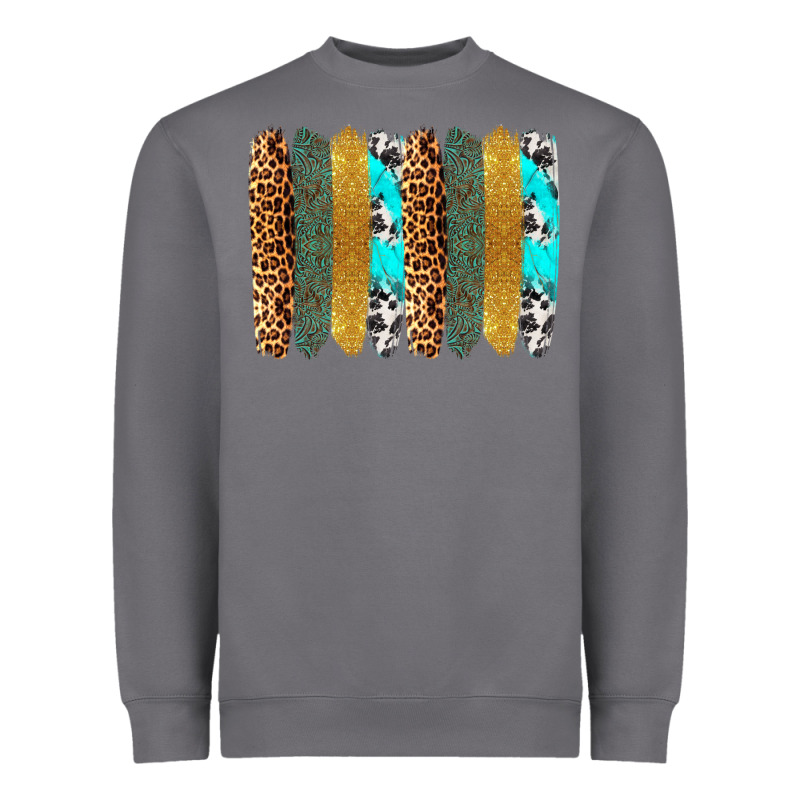 Western Brushstrokes Heavyweight Sweatshirt by OliviaCreatesArt | Teevron