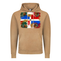 Vintage Camel Mexican and Puerto Rico Flag Vintage Hoodie - texasbilliewilder