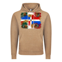 Vintage Coffee Mexican and Puerto Rico Flag Vintage Hoodie - texasbilliewilder