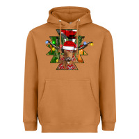 Longhorn Aztec Christmas Heavyweight Hoodie | Teevron