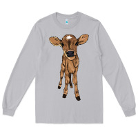 Moon Dust Baby cow Long Sleeve Tee - HowdyJamesFarm