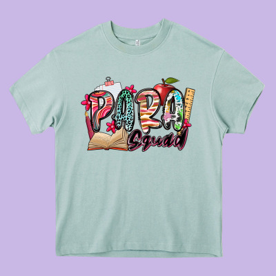 Para Squad Heavy Core Tee Designed By Nancycooperartshop