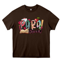 Chocolate Brown para squad Heavy Core Tee - NancyCooperArtShop