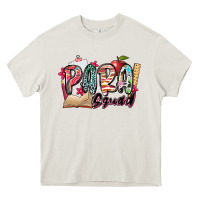 Cream para squad Heavy Core Tee - NancyCooperArtShop