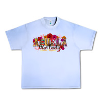 Grape Ice Abuela Our Lady Urban Heavy Tee - texasbilliewilder