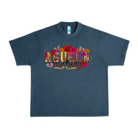 Midnight Navy Abuela Our Lady Urban Heavy Tee - texasbilliewilder