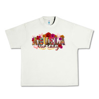 Pistachio Abuela Our Lady Urban Heavy Tee - texasbilliewilder