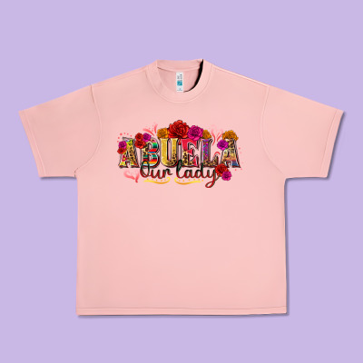 Abuela Our Lady Urban Heavy Tee Designed By Texasbilliewilder