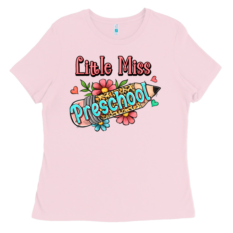 Little Miss Preschool Ladies Tee by RanaPortraitStore | Teevron