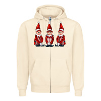 Sandshell Christmas Elfs Zipper Hoodie - FaDigitalArtStudio