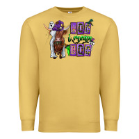 Antique Gold Moo I Mean Boo Premium Sweatshirt - CowhideDigitalArt