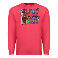 Cardinal Moo I Mean Boo Premium Sweatshirt - CowhideDigitalArt