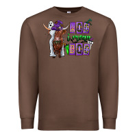 Chestnut Moo I Mean Boo Premium Sweatshirt - CowhideDigitalArt