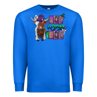 True Royal Moo I Mean Boo Premium Sweatshirt - CowhideDigitalArt