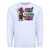 White Moo I Mean Boo Premium Sweatshirt - CowhideDigitalArt