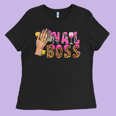 Nail Boss Bbs Ladies Tee Designed By Bundleandbundleshop