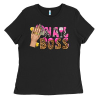 Black nail boss bbs Ladies Tee - BundleAndBundleShop