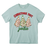 Arona christmas tree junkie Heavy Core Tee - MaliasSmallBusiness