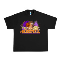 Black Basketball gnomes Urban Heavy Tee - NancyCooperArtShop
