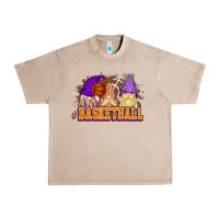 French Oak Basketball gnomes Urban Heavy Tee - NancyCooperArtShop