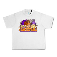 Lunar Rock Basketball gnomes Urban Heavy Tee - NancyCooperArtShop