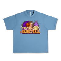 Pebble Blue Basketball gnomes Urban Heavy Tee - NancyCooperArtShop