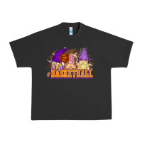Pigment Black Basketball gnomes Urban Heavy Tee - NancyCooperArtShop