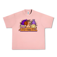 Salmon Basketball gnomes Urban Heavy Tee - NancyCooperArtShop