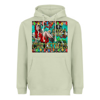 Matcha Just A Girl Who Loves Christmas Heavyweight Hoodie - CowhideDigitalArt