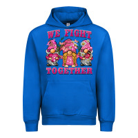 Cobalt we fight together breast cancer gnome Urban Hoodie - BarkalooDesign