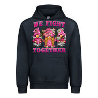 Navy we fight together breast cancer gnome Urban Hoodie - BarkalooDesign