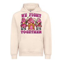 We Fight Together Breast Cancer Gnome Urban Hoodie | Teevron