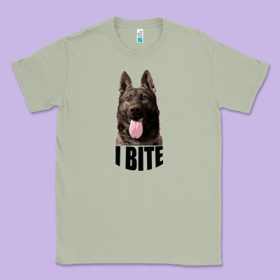 I Bite Classic Tee Designed By Bettercallsaul