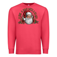 Cardinal i love a man with a bearo Premium Sweatshirt - CowhideDigitalArt