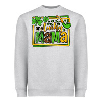 One Lucky Mama St. Patrick's Heavyweight Sweatshirt | Teevron