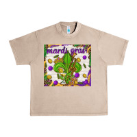 French Oak Mardi Gras fleur de lis Urban Heavy Tee - NancyCooperArtShop