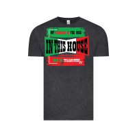 Vintage Black MY HUSBAND IS THE BOSS IN THIS HOUSE SAID NO ITALIAN EVER Vintage Tee - Bettercallsaul