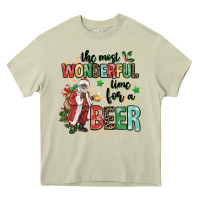 Mossy the most wonderful time for a beer Heavy Core Tee - MaliasSmallBusiness