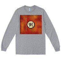 Heather Grey magical train station Long Sleeve Tee - TumblerDesignByShophia