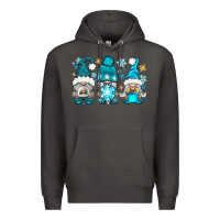 Smoke winter gnomies Premium Hoodie - BundleAndBundleShop