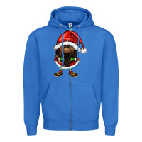 True Royal afro santa gnomes Zipper Hoodie - FaDigitalArtStudio