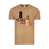 8 Years Old Black Vintage Tee | Teevron