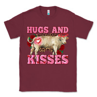 Burgundy hugs and kisses charolais bull Classic Tee - RanaPortraitStore