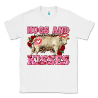 White hugs and kisses charolais bull Classic Tee - RanaPortraitStore