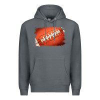 Rock American football brushstroke Premium Hoodie - RanaPortraitStore